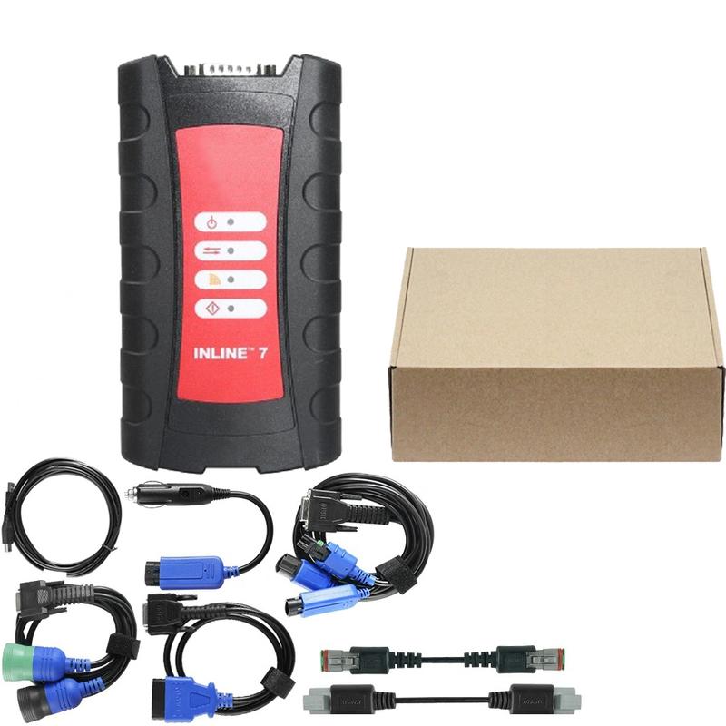 Интерфейс Inline 7 Для Cummins Inline7 Канал передачи данных insite INLINE7 Грузовой Дизельный Двигатель Неисправность obd2 сканер Диагностические инструменты
