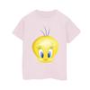 Looney Tunes Мужская футболка с изображением лица Твити