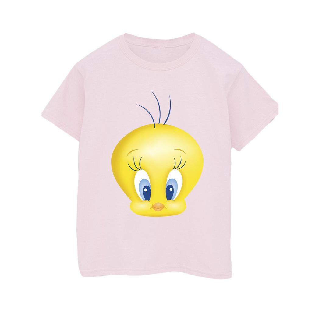 Looney Tunes Мужская футболка с изображением лица Твити