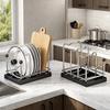 Multi Layer Pot Lid Storage Rack Vertical Cutting Board Holder Chopping Board Organizer  Plates