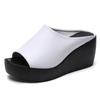 Women's 2021 Wedge Heel Platform Sandals - Fish Mouth Design