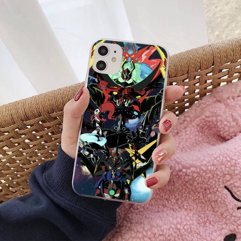 Чехол Tengen Toppa Gurren Lagann для iPhone 11 12 13 mini pro XS MAX 8 7 6 6S Plus X 5S SE 2020 XR