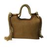 Used MARNITote Bag Brown leather/cotton Women