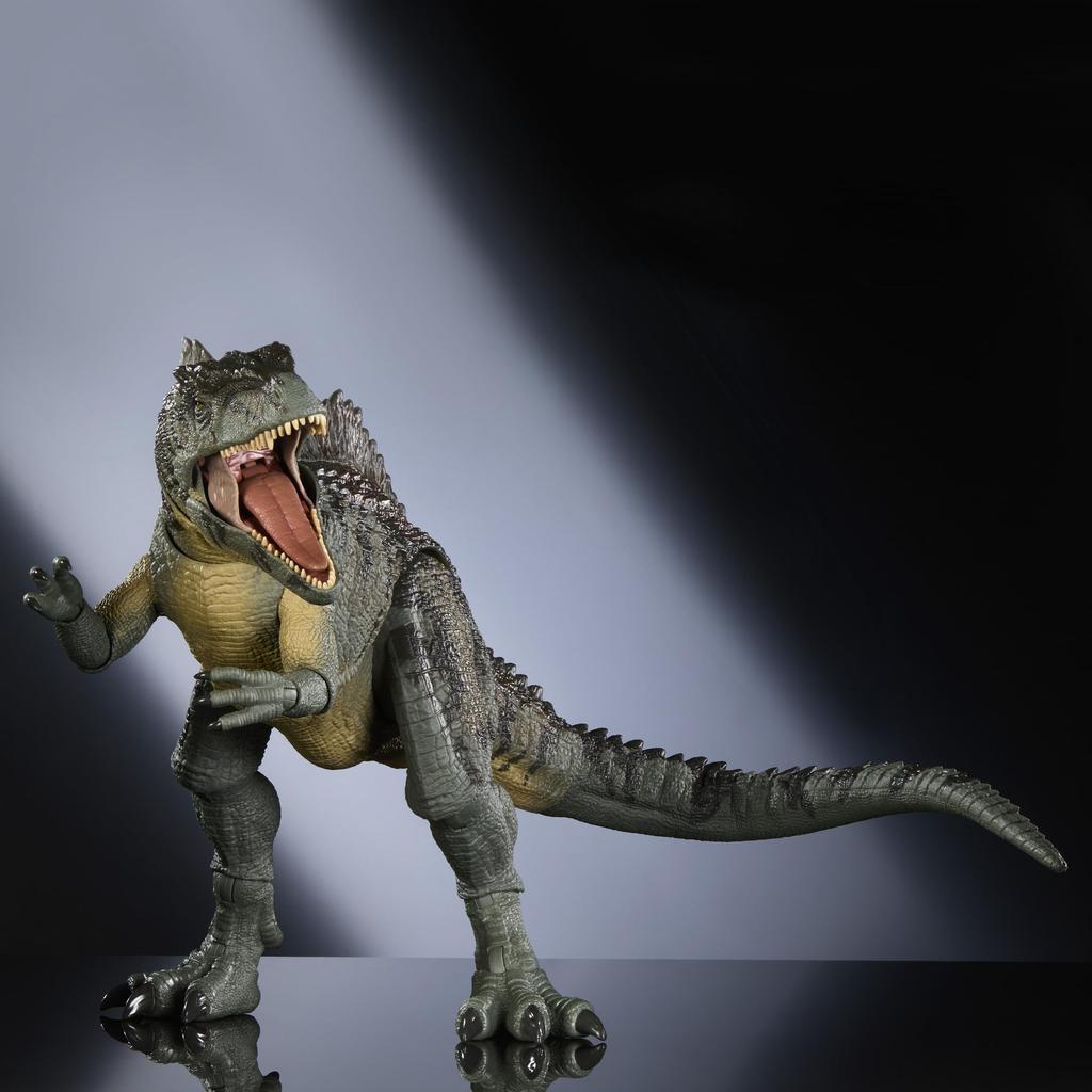 Mattel JURASSIC WORLD Hammond Collection Фигурка динозавра-гиганотозавра Игрушка Общая длина 72 см Для детей от 8 лет Зеленый HXF57 Длина для детей Прибл.