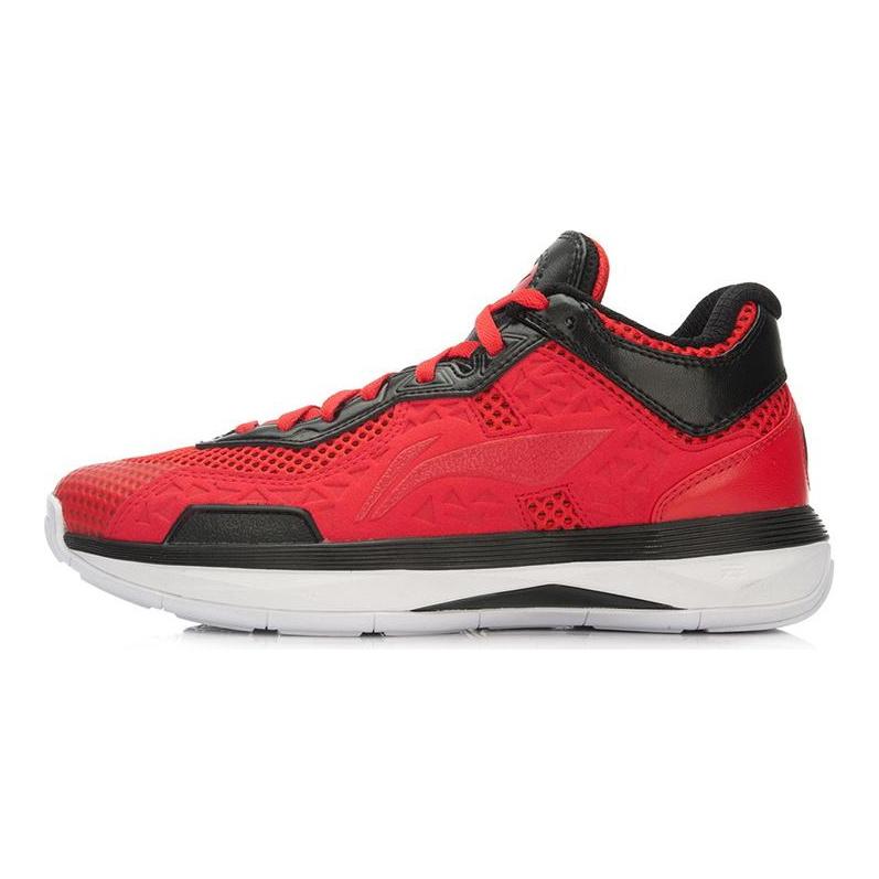 Баскетбольные кроссовки Li Ning All City 4 Mid top Унисекс Красные Черные ABAL005-4