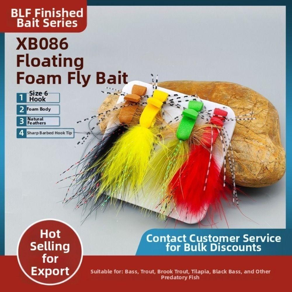 4pcs Set 4pcs Set Fly Fishing Lures Top Water Fishing Lure Set  Top Water Fishing