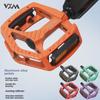 Aluminum Alloy Double DU Bearing Bicycle Pedals for Mountain and Road Bikes