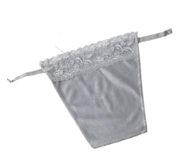 Women Quick Easy Clip-on Lace Mock Camisole Bra Insert Wrapped Chest Overlay Modesty Panel