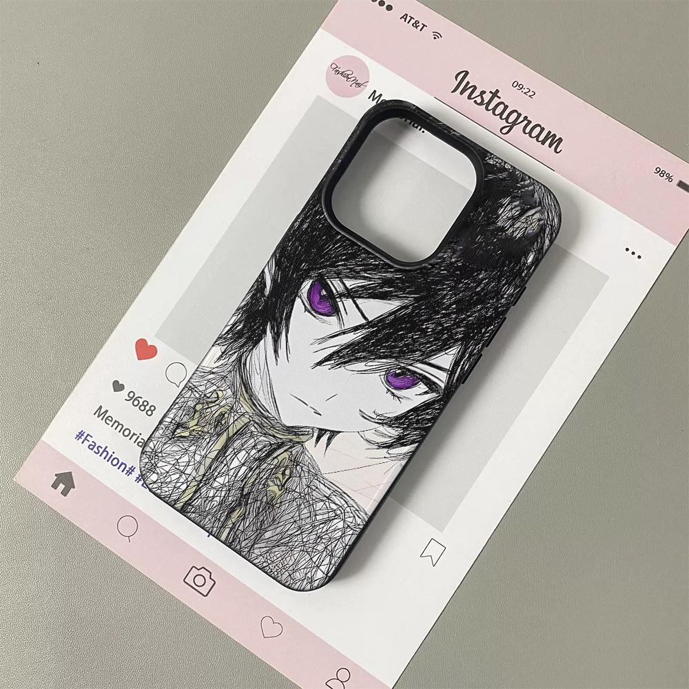 Чехол для телефона Code Geass с узором из личи для Samsung A57 A36 A26 A07 A55 A35 A16 A06 A54 A34 A25 A24 A15 A14 A05S A05 4G 5G