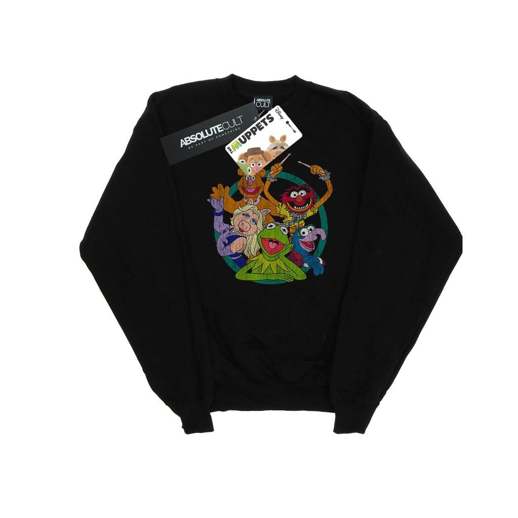 Disney Girls The Muppets Group Circle Sweatshirt
