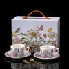 Original Designer Ceramic Cups And Saucers Direct Sales Afternoon Tea Coffee Cup Set Cup And Saucer Gift Box Gift