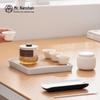 Mr. Nanshan Zen Style Ceramic Tea Set with Square Tray