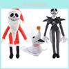 Collectible Nightmare Before Christmas Santa Jack And Zero Plush Toys For Kids