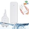 Умный Wi-Fi Беспроводной Сигнализатор Утечки Воды Перелив Уровень Затопления Уведомления Об Обнаружении Утечек Работа