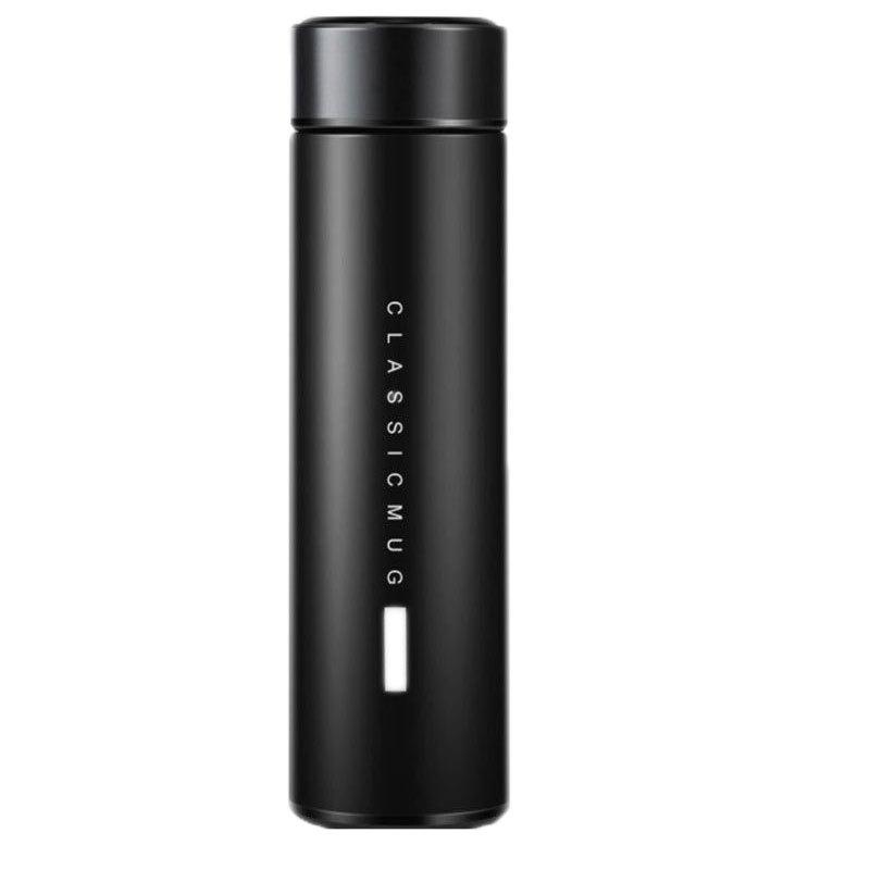 Многоцелевая портативная термокружка с интеллектуальным управлением 500 мл Вакуумные фляги Портативная термокружка из нержавеющей стали Бутылка для воды Офисная термокружка