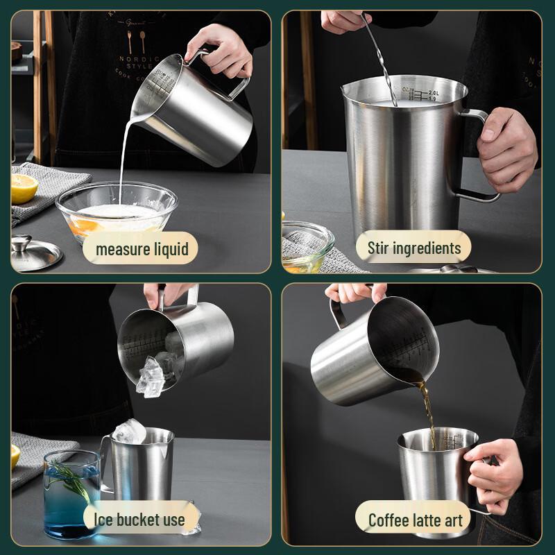 Мерный стакан из нержавеющей стали 304