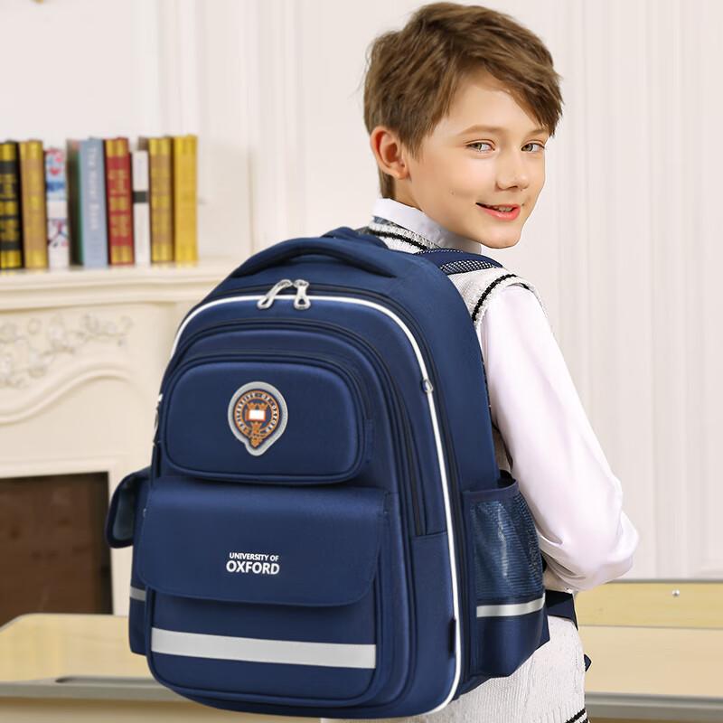 UNIVERSITY OF OXFORD Oxford Schoolbag for Primary School Boys, Spine Protection And Load Reduction