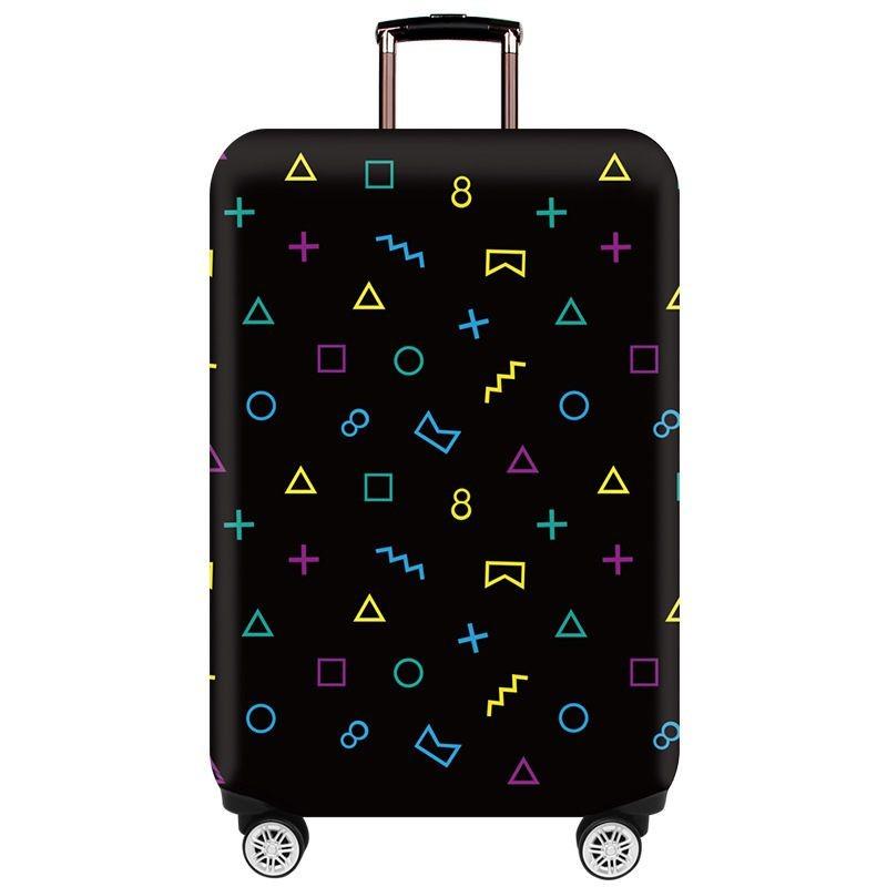 Эластичный защитный чехол для багажа - пылезащитный чехол для чемодана для дорожных аксессуаров
