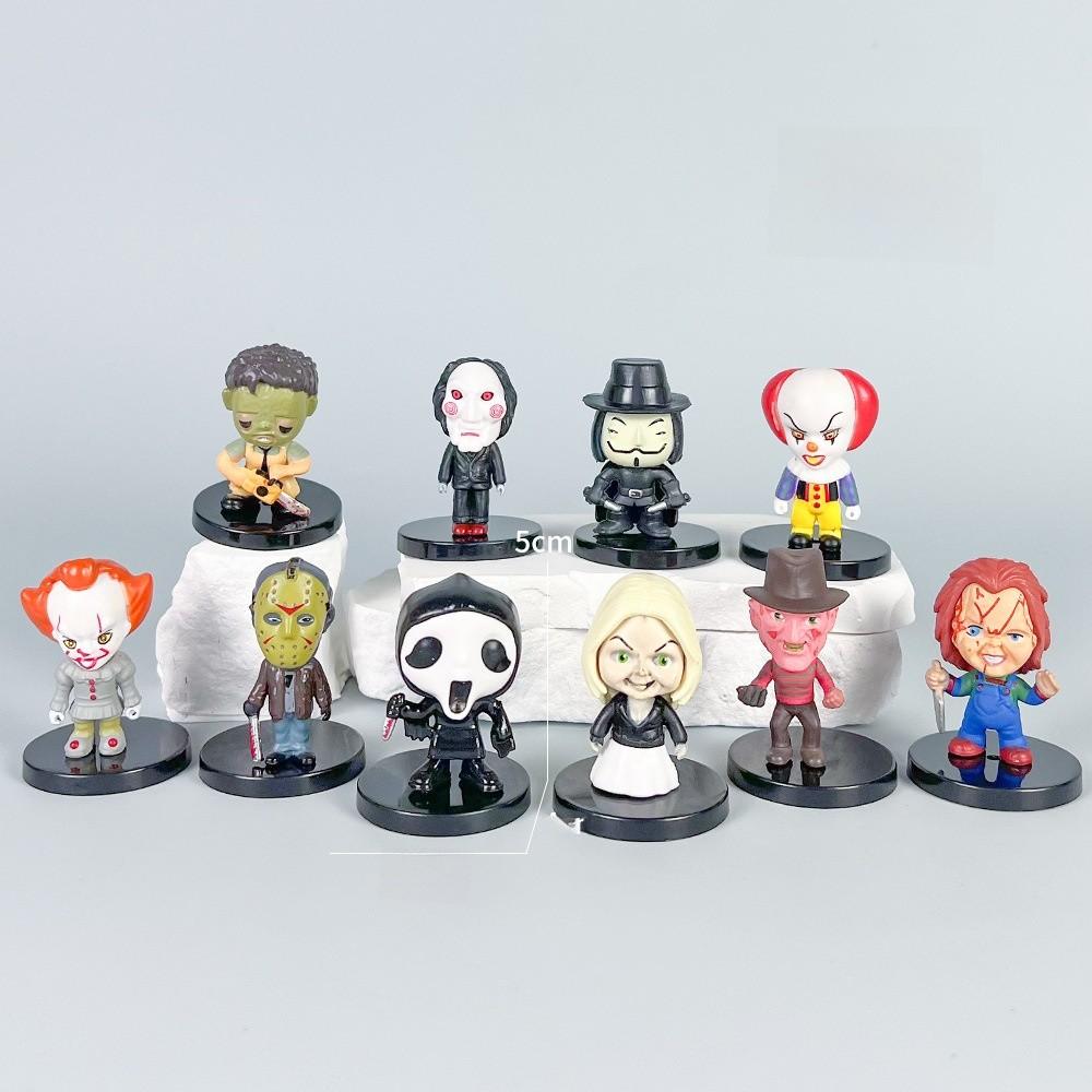 Фигурка Чаки из «Детских игр» из ПВХ, сборная, для декора на Хэллоуин и для коллекционеров