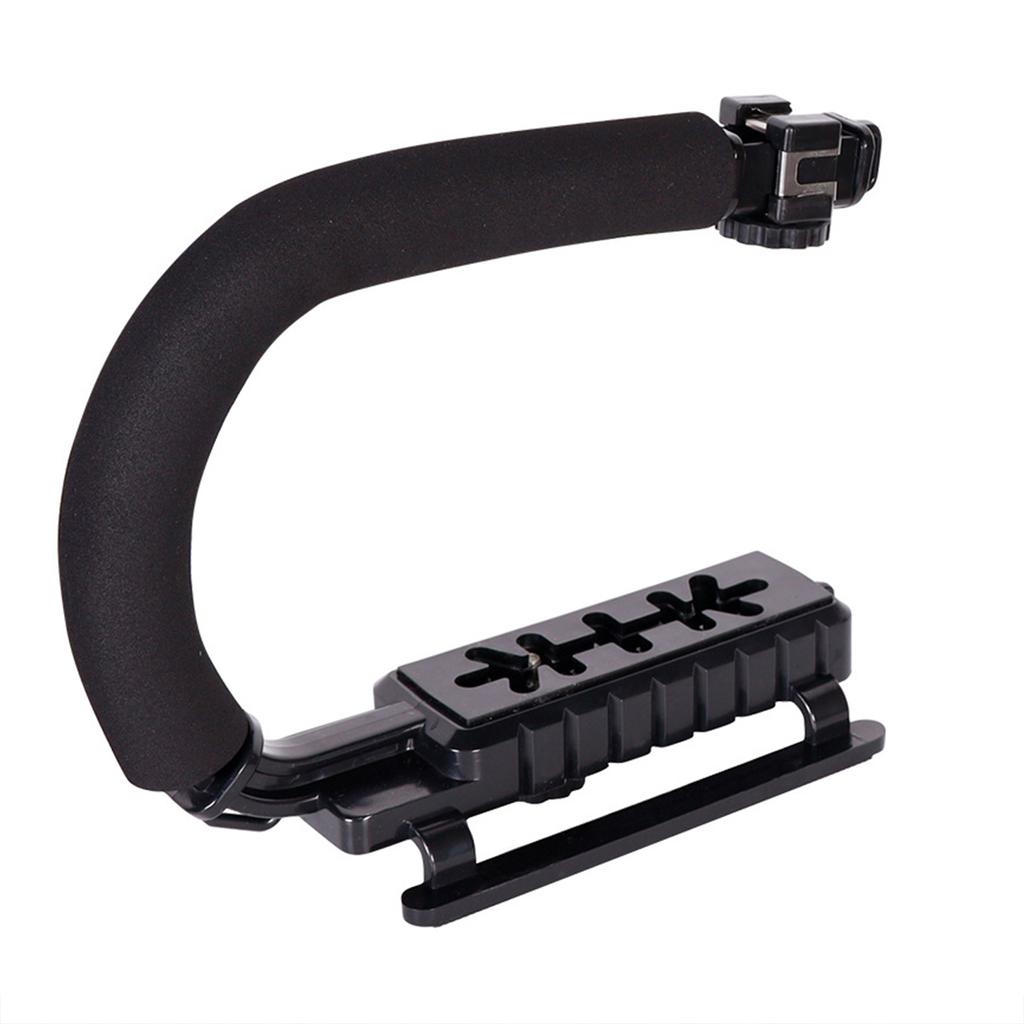 Держатель камеры U-Grip с винтовым креплением 1/4 и губчатой ручкой, идеально подходит для фото- и видеосъемки на открытом воздухе