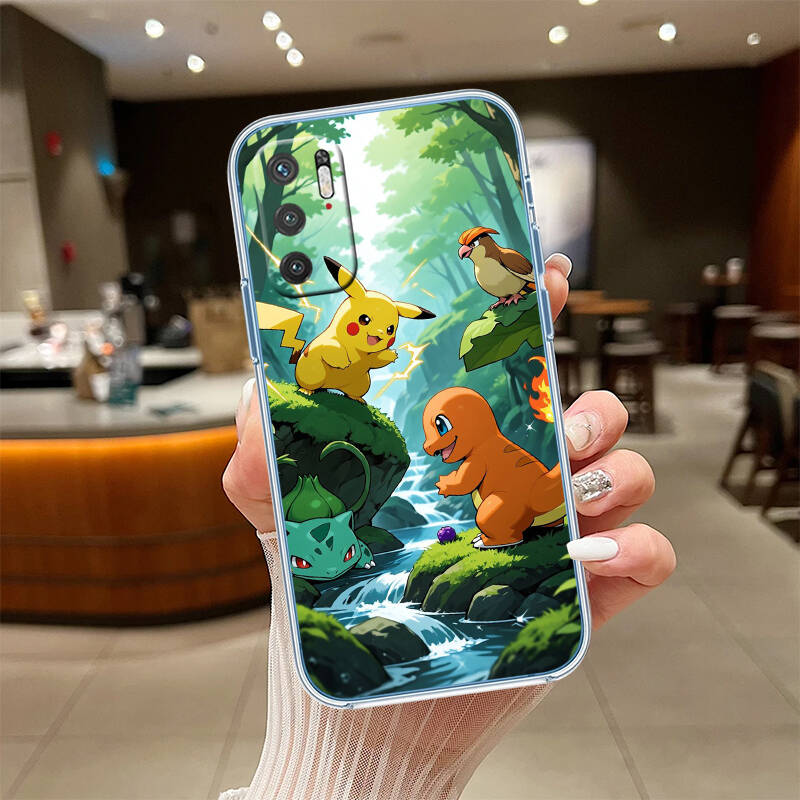 Pokemon Phone Case for Motorola G14 G15 G24 G30 G31 G32 G34 G41 G42 G51 G52 G50 G60S G60 G62 G72 G71 G73 G84 G85 G200 E32