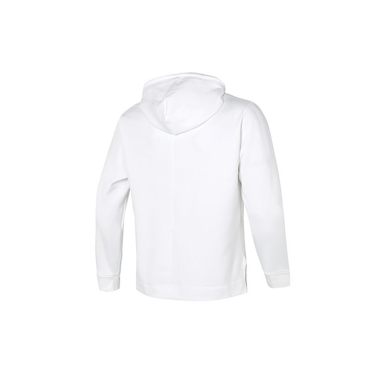 Under Armour Solid Color Drawstring Hoodie Men White 1377173-100