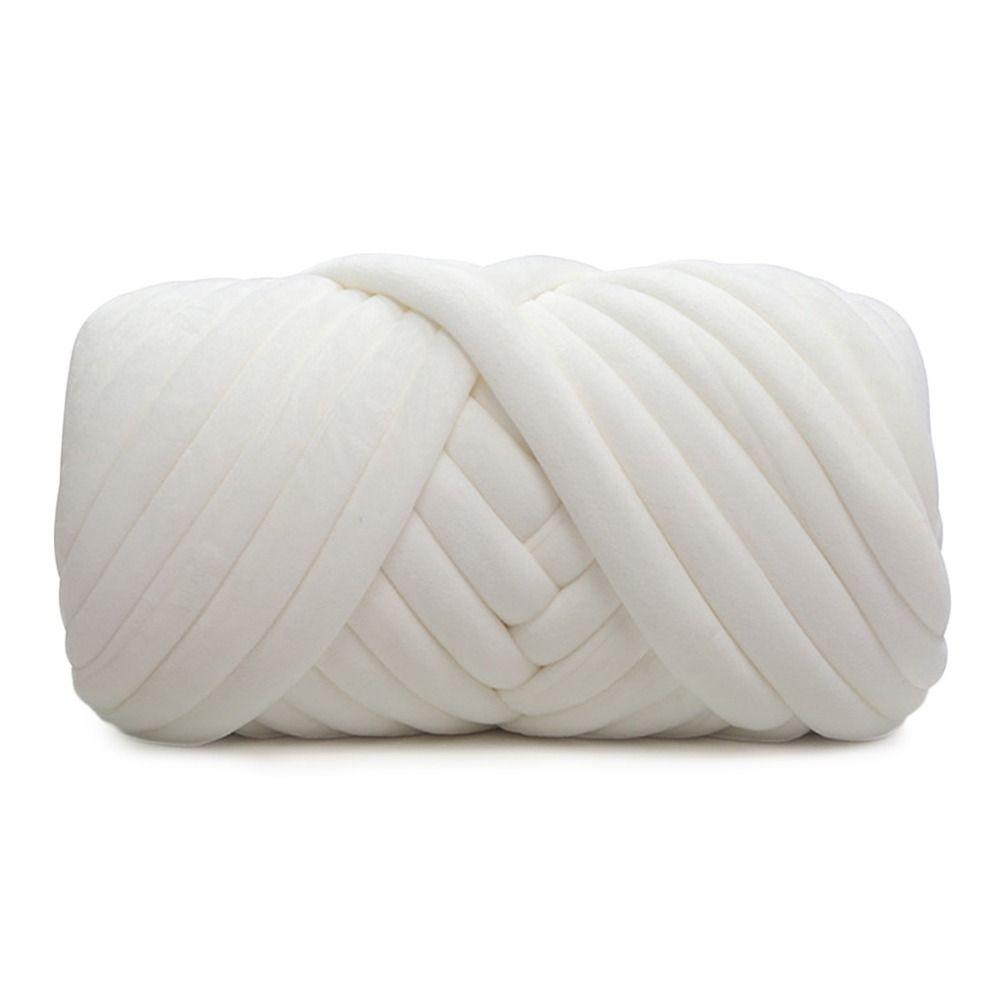 Для ковров-корзинок толстая бархатная пряжа для шитья крючком своими руками пряжа для ручного вязания клубок тканых ниток