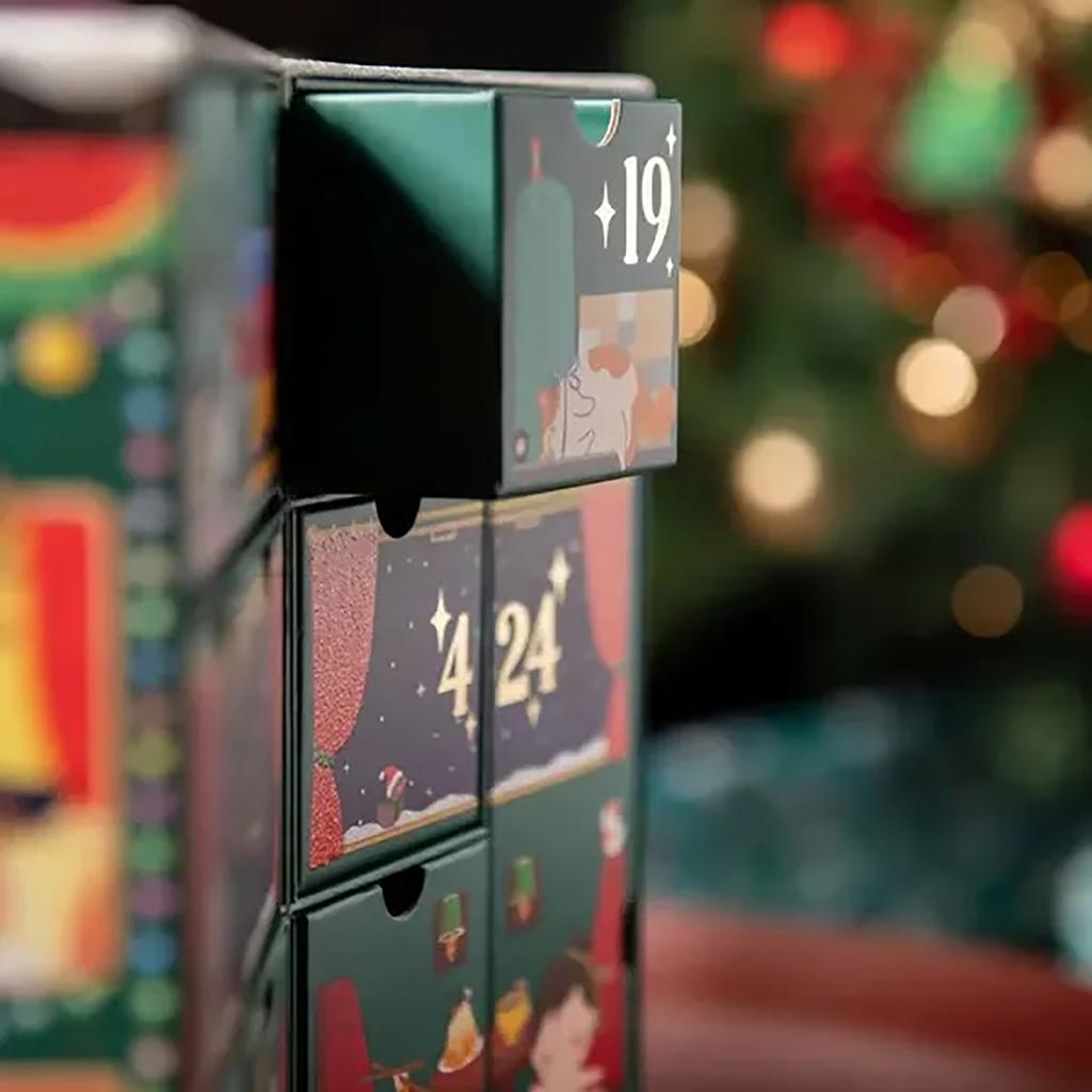 Dream Express Advent Calendar Limited Edition , Train-Shaped Christmas Countdown Box With 24 Unique Surprises, 80ml