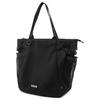 Li Ning Brand Logo Casual Sports Polyester Shoulder Bag Unisex Shoulder Bag Black ABDV051-1