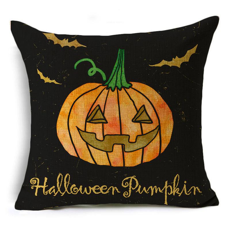 New Halloween Series Pillow Cover Festive Atmosphere Home Sofa Cushion Cover 40*40cm/45*45cm/50*50cm