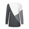 Women's Casual Fashion Colorblock Print Zipper Print Sweatshirt