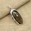 Beauteous Smoky Topaz Gemstone Handmade Jewelry 925 Sterling Silver For Her