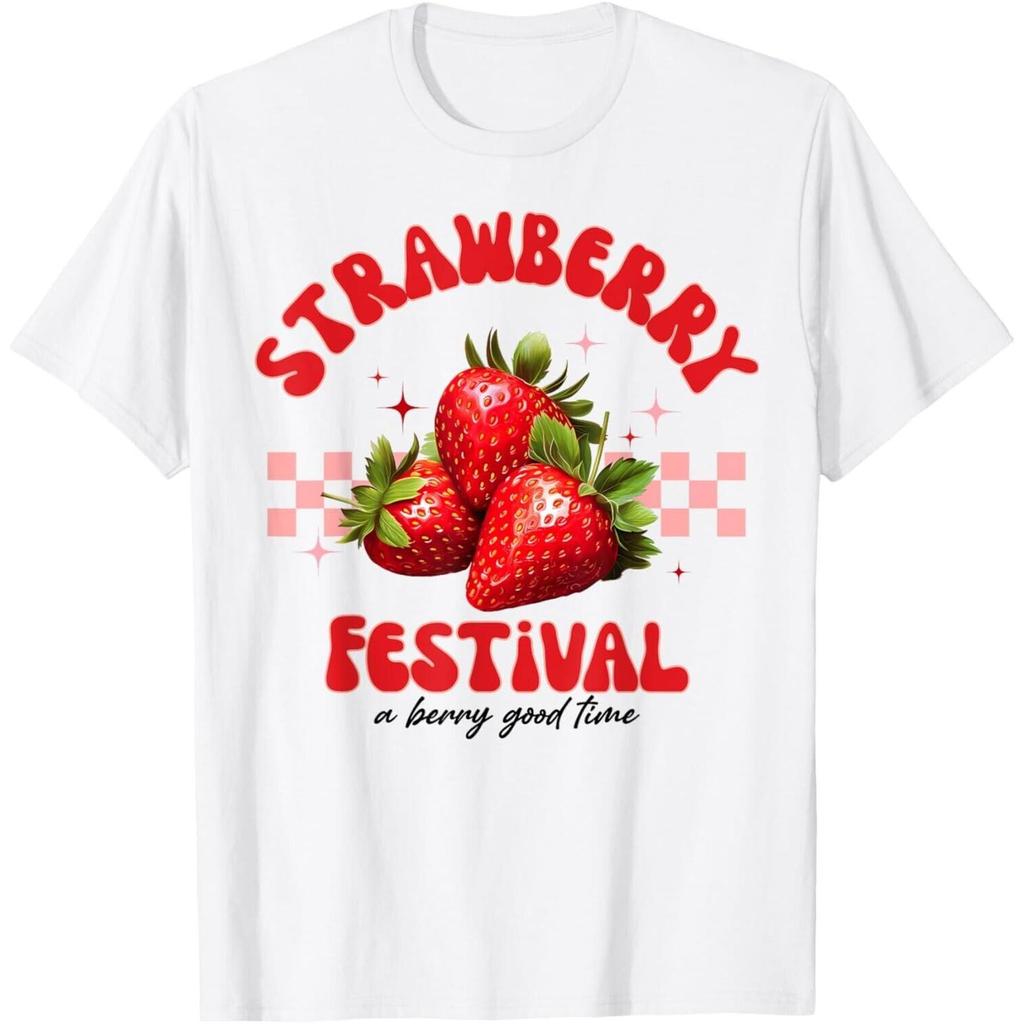 Strawberry Festival A Berry Good Time Strawberries Season T Shirt unisex T Shirt