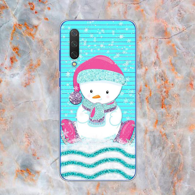 Новогодние подарки Рождественский мягкий силиконовый чехол TPU для Xiaomi Mi Note 11 10T 10 9 9T SE 8 Lite Pro Ultra 5G чехол для телефона