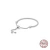 925 Silver Beads Charm Adjustable Snake Bone Chain Bracelet Simple Classic DIY Accessory Base Bracelet