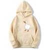 Женская толстовка с длинным рукавом, осень-зима, Sudadera Hombre Peace Never An Option, толстовка с капюшоном с гусиным принтом, женские толстовки с капюшоном унисекс