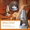 Patio Fireplace Oven Candle Heating Metal Tea Light Oven Tealight Heaters Candle Holder Winter Family Party Decor