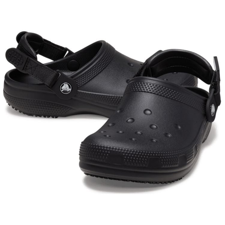 Crocs Классические нескользящие рабочие клоги Клоги Унисекс Черные 209952-001