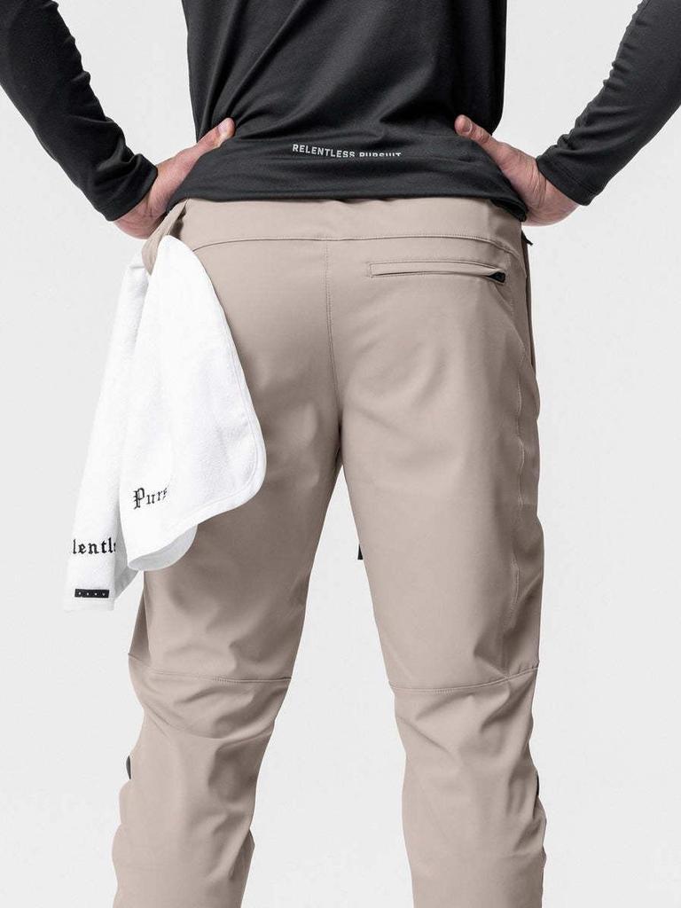 Новые мужские брюки-джоггеры для хайкинга из нейлона-стрейч с несколькими карманами - Повседневные спортивные фитнес-брюки