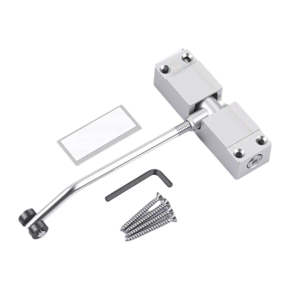 Adjustable Speed Automatic Door Closer Mute Soft Closing Spring Tension Door Closer Hinged Doors