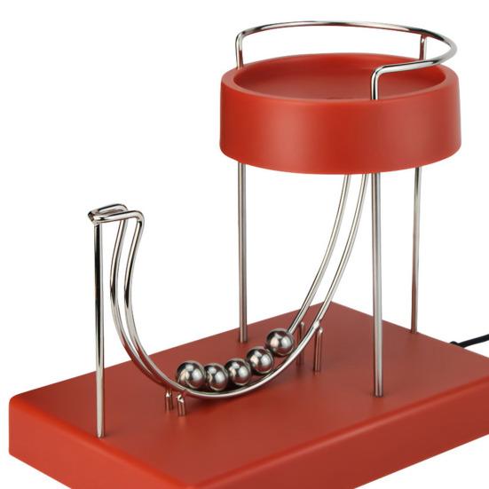 Perpetual Motion Machine Desk Toy USB Powered Non-Stop Motion Device Anxiety Stress Relief Home Office Desktop Decoration Ornament