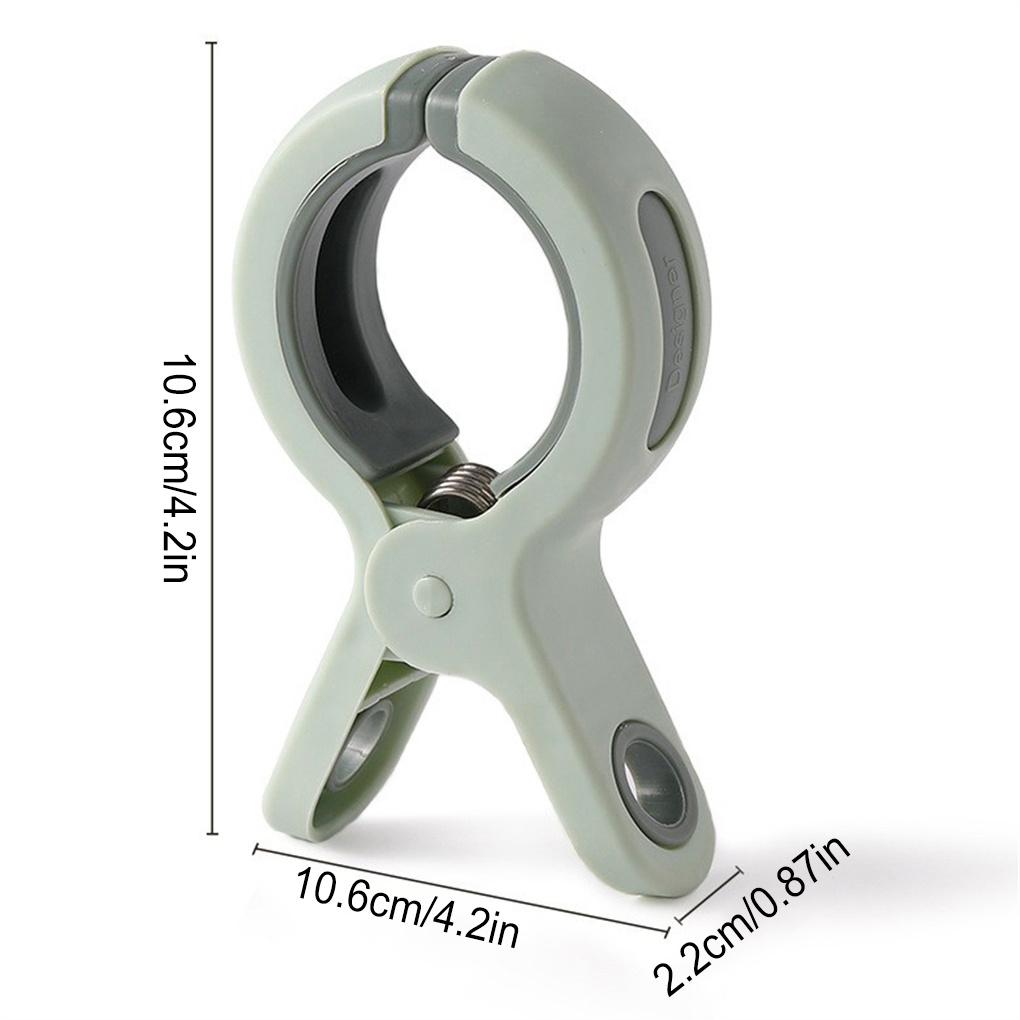 Упаковка из 3 зажимов для пляжного полотенца, ветрозащитных прищепок для сушки одежды, одеял, зажимов, больших прищепок, прищепок для белья, прищепок для белья