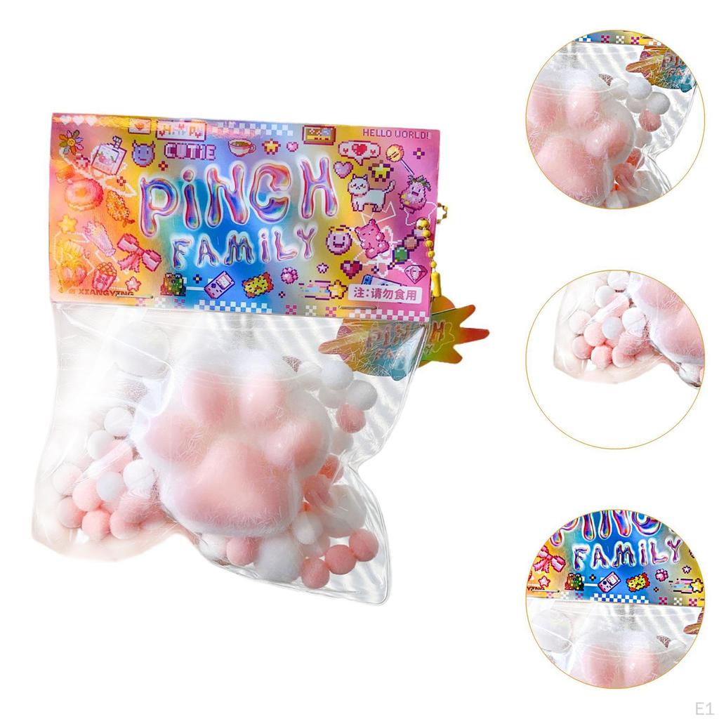 Paw Sensory Fidget Unbreakable Party Favors Birthday Gifts Novelty Small Goodie Bag Filler for