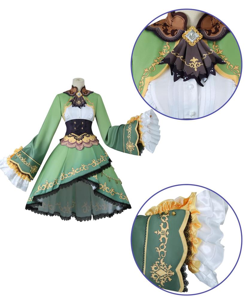 Uma Musume Cosplay Satono Diamond Cosplay Natural Brilliance Cosplay Uma Musume Cosplay Costume for and School Festivals [NOKIJP] Events, Halloween,