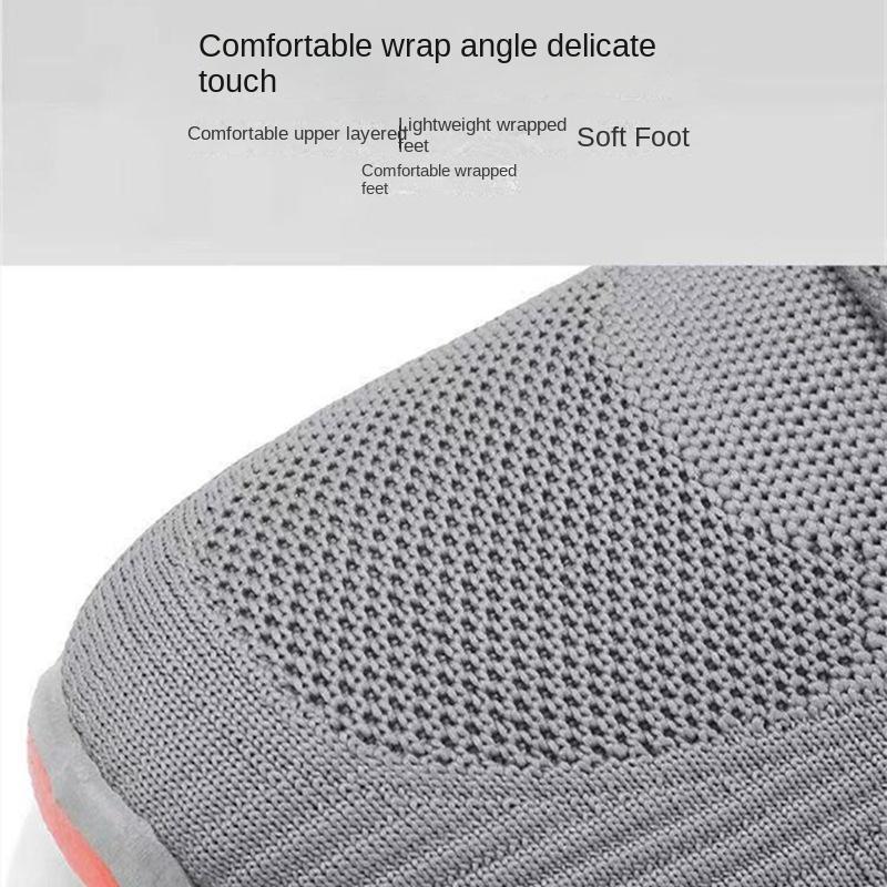 Модная мужская легкая сетчатая дышащая повседневная спортивная обувь лето мягкая подошва комфорт противоскользящая уличная беговая обувь модные кроссовки