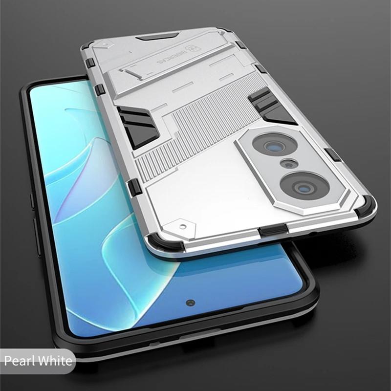 Rugged Armor Shockproof Phone Case For Huawei Nova 9 11 SE 12 Honor 50 70 90 100 Pro Hidden Holder Stand Back Cover