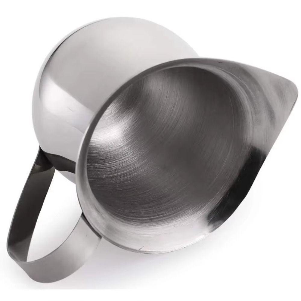 Питчер для молока с носиком, серебристый питчер для эспрессо, чашка, новая кофейная посуда