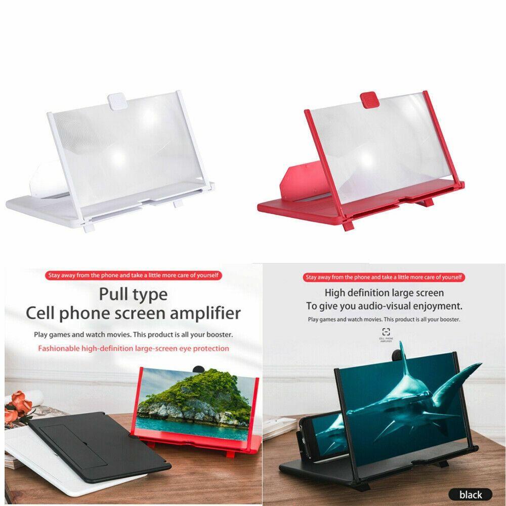 Складной увеличитель для киноэкрана, проекционная стойка, кронштейн, усилитель экрана мобильного телефона
