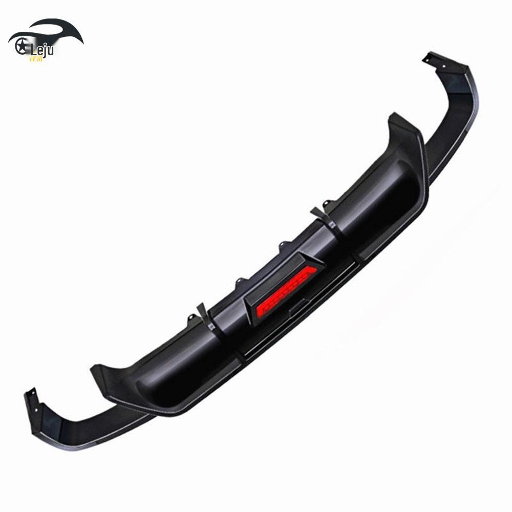 Enhanced Rear Diffuser with LED Tailpipe Trim for 18-21 Toyota 8th Gen Camry: Sports Edition