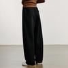 Women's Embroidered Cotton-Blend Casual Arc Pants